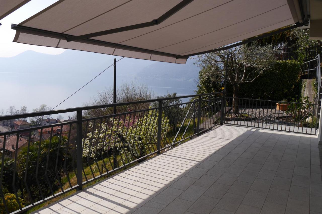 Casa Colmegna Mit Traumhaften See- Und Bergblick Luino Exteriér fotografie