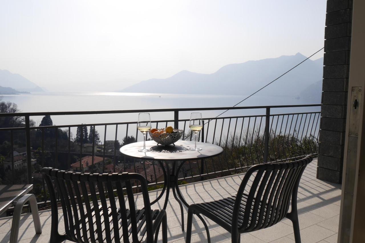 Casa Colmegna Mit Traumhaften See- Und Bergblick Luino Exteriér fotografie