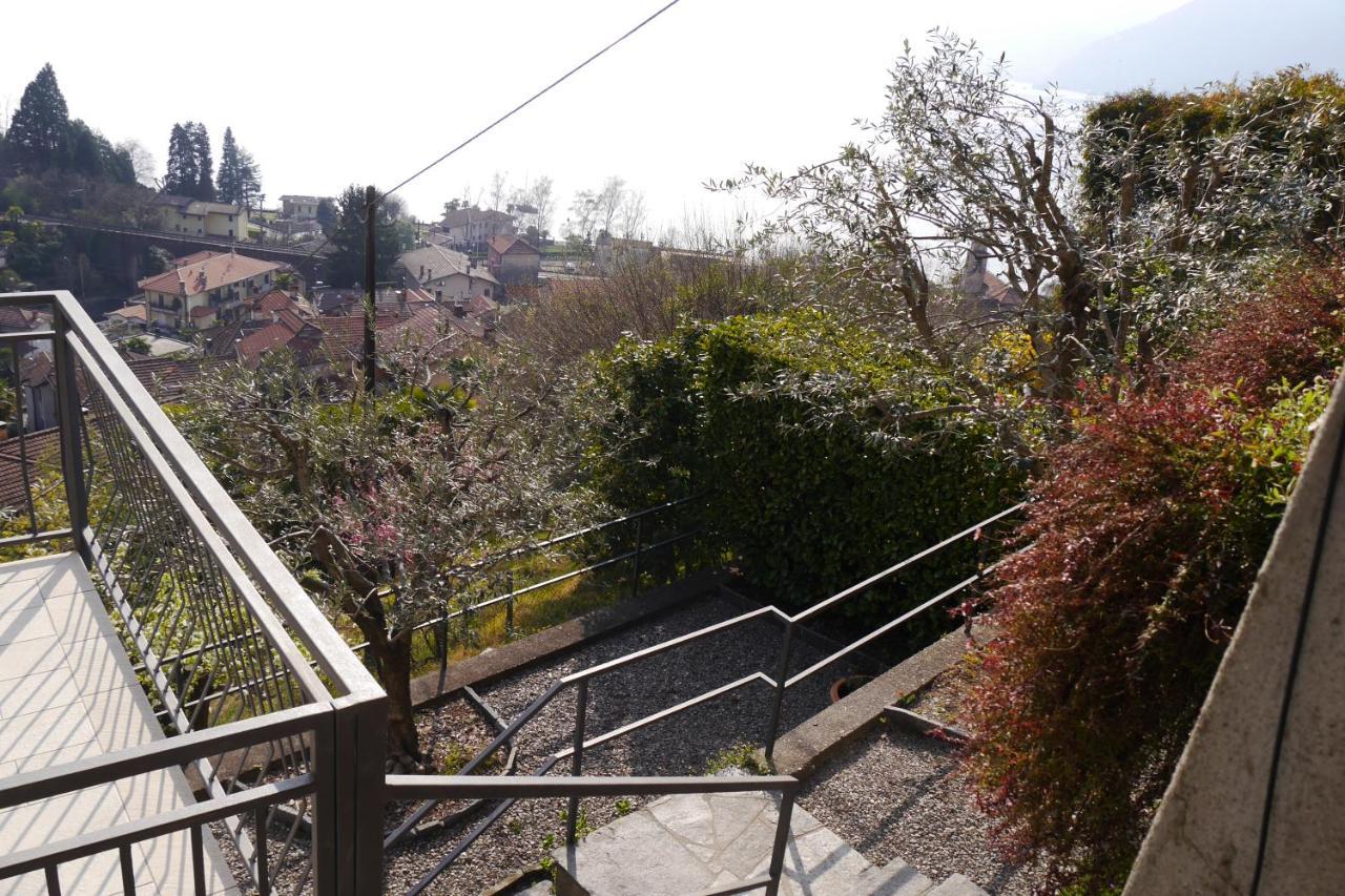 Casa Colmegna Mit Traumhaften See- Und Bergblick Luino Exteriér fotografie